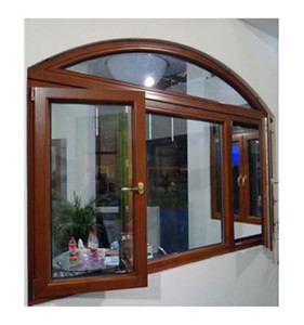 Doble acristalamiento, de corte térmico, ventana abatible de aluminio aislamiento de aluminio arco ventana <span class=keywords><strong>Villa</strong></span> - Product Image 3