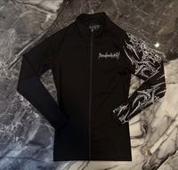 Veste zippée à manches longues pour homme, séchage rapide, tissu extensible léger, ultra-respirant pour le basketball, le cyclisme, la randonnée, la remise en forme