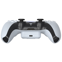 Boîtier de batterie pour manette PS5 DualSense, batterie étendue 2200 mAh avec affichage LED et chargeur à clip dorsal