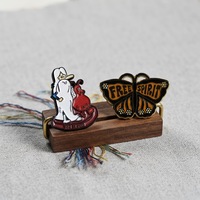 Badge en métal personnalisé BOCE, logo émaillé, style anime, pendentif décoratif créatif
