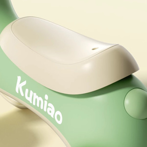 Kumiao Kids Four Wheel Balance Bike 12 Inch <b>Plastic</b> <b>Frame</b> Safe For 2-3 Years Old Children - Product Image 3