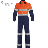 Combinaison de travail haute visibilité 100% coton, vêtements de travail pour mineurs, vêtements de travail industriels, uniforme de construction, vêtements de travail