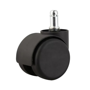 2.5 Inch Black Modern Cup Mouth Casters PA Wear Resistant Adjustable Wheels for Storage Box Office Home School Furniture - Product Image 1
