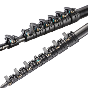Perche télescopique en fibre de <span class=keywords><strong>carbone</strong></span> DUSHI, extensible de 14 à 65 pieds, pour le nettoyage domestique - Product Image 2