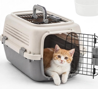 Sac de transport pour animaux de compagnie de luxe écologique en tissu Oxford souple, grande capacité, boîte de transport durable pour chiens et chats