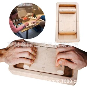 Wooden Finger <b>Strength</b> Trainer Solid Wood Hand Grip Exercise Equipment For Climbing <b>Training</b> - Product Image 1