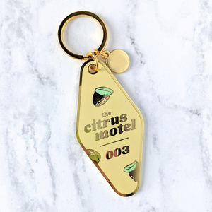 Quando la <span class=keywords><strong>vita</strong></span> ti dà i limoni, portachiavi personalizzati in metallo per Motel, accessori per appendere alla moda, con smalto morbido e duro, portachiavi personalizzato - Product Image 4