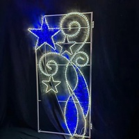 Maßgefertigte Outdoor 2D LED-Hängelampen mit IP65-Schutzklasse und Mehrfarboptionen für Weihnachts- und Feiertagsdekorationen