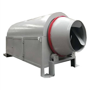 Fertilizer leaf nut drum tumble dryer manure pomace drying machine for farm