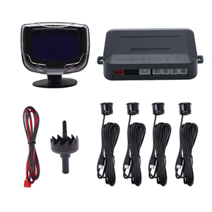 Capteur de stationnement de voiture avec écran LCD numérique, vision nocturne, alarme vocale et 4 sondes étanches pour l'aide au recul des débutants - Product Image 2