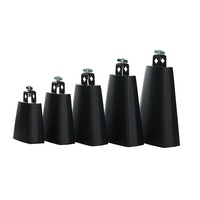 Bell Metal Cowbell Percussion Instrument Tone Block with Exquisite Musicality
