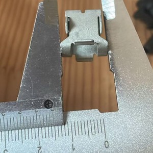 5G0867633 Sun Visor Vanity Mirror <b>Clip</b> Stainless Steel For Volkswagen Audi Skoda Jetta - Product Image 2