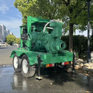 Bomba de Agua de 6 Pulgadas Accionada por Motor de Gran Cilindrada con Profundidad de Succión y Alta Presión, Bomba Autocebante de Alto Vacío - Product Image 4