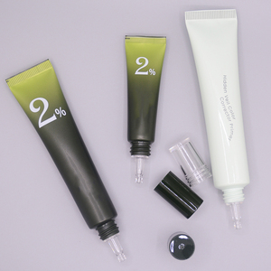 <span class=keywords><strong>10ml</strong></span> 15ml 20ml 25ml 30ml mềm mỹ phẩm ống với ống nhỏ giọt tip Applicator bóp ống cho sửa chữa gel mặt huyết thanh PETG vòi phun - Product Image 2