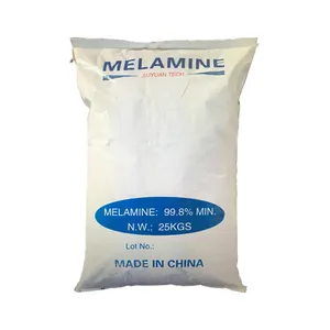 China Precio químico 99.8% Materia prima Polvo de melamina blanca