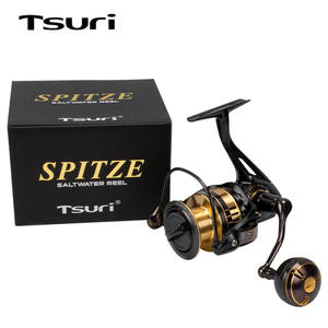 Moulinet de pêche à tambour fixe 5.2:1, équipement à 9 + 1BB, adapté à l'eau salée, modèles à tambour fixe - Product Image 5