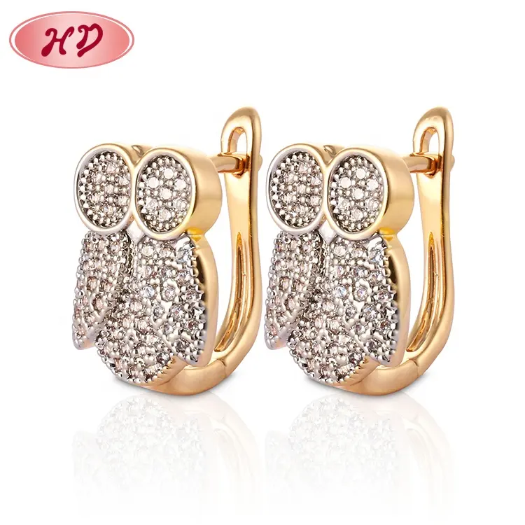 Indian Style Unique Jewelry Gold Earrings For Women
