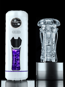 Nuovi uomini completamente automatici tazza di masturbazione succhiare vibrazione giocattolo del sesso maschio riscaldamento masturbatori tazza - Product Image 2