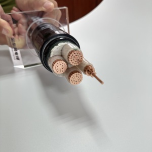 Cable de Alimentación Subterráneo de Cobre de Bajo Voltaje <span class=keywords><strong>JDH</strong></span> ZC-YJV22 8.7/15kV XLPE Blindado con 3 Núcleos y Revestimiento de PVC. Consultar Servicio al Cliente - Product Image 2