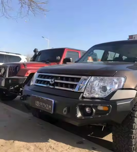 Nuevo Kit de parachoques delantero de acero de gran venta con recortes de gancho de remolque para Pajero V93 V97 <span class=keywords><strong>Montero</strong></span> <span class=keywords><strong>V80</strong></span> V90 - Product Image 4