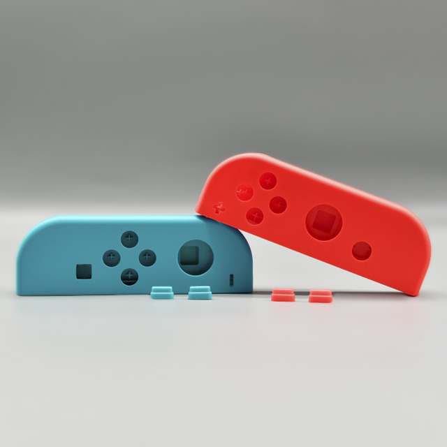Red Blue Replacement for Nintendo Switch Console Backplate & Joycon Controller Housing Shell Case