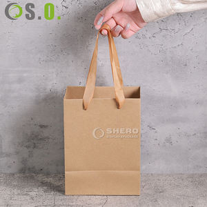 Bolsa de Papel de Regalo Personalizada de Fábrica, Bolsa de Papel de Lujo para Compras con su Propio Logotipo - Product Image 5
