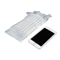Emballage à bulles gonflable en colonne d'air pour téléphone portable, matériau PA+PE, imperméable et écologique, 18x20cm