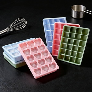 Moule à glaçons en silicone personnalisé de haute qualité, 15 ou 24 grilles, pour vente en gros, à démoulage facile - Product Image 1