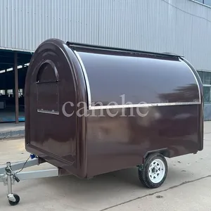 Carrito de Comida Rápida Móvil Popular en la UE, Personalizado para Venta de Hot Dogs y Café en la Calle - Product Image 1