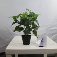 Monstera artificiel en pot, réaliste au toucher, pour la décoration intérieure du salon, de la maison moderne ou du bureau.