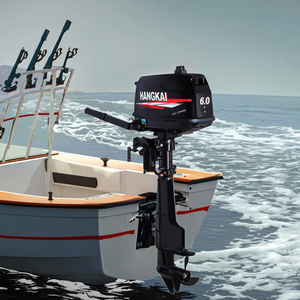 Moteur hors-bord 6,0 CV à deux temps à arbre long de haute qualité 2025 pour bateaux de pêche en applications fluviales et yachts - Product Image 2