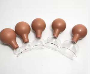 Gran oferta, juego de ventosas tradicionales, juego de ventosas de vidrio de goma de tamaño personalizado médico <span class=keywords><strong>TCM</strong></span> de alta calidad - Product Image 4