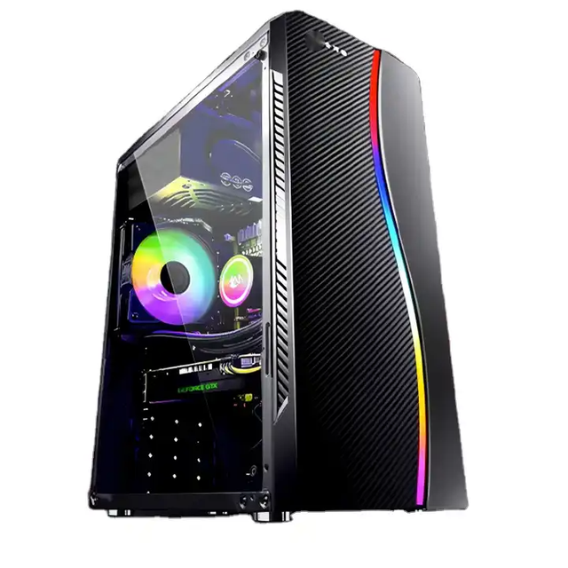 Gaming PC DDR4 RTX3050 Graphics Card Gaming Desktops 12th I7 12700F 16G Used Pc Parts SSD Windows 10 8GB Intel 10 Core No CD ROM