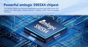 Amlogic S905X4 AV1 Quad Core 4K 8K <span class=keywords><strong>YOUTUBE</strong></span> 4G RAM 64G ROM Android TV Box lettore multimediale buzz tv x96s tv box x96q x96max - Product Image 4