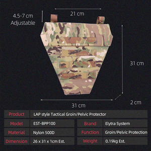 ป้องกัน Groin สําหรับยุทธวิธีเสื้อกั๊กแผ่นC Arrierกระเป๋าเป้าChaleco Tacticoพรางโพลีเอสเตอร์Unisexกระเป๋ากล้องกันน้ํา - Product Image 5