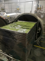 Waterstraalretortmachine voor de sterilisatie van aluminium blikjes koffie, energiedrankjes en koolzuurhoudende dranken
