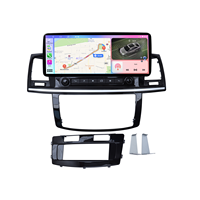 Système de lecteur multimédia pour tableau de bord Android 14 12,3 pouces 6+128G Carplay pour TOYOTA FORTUNER 2005-2017 LHD RHD UV Noir