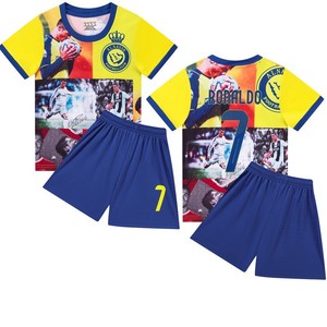 ชุดเสื้อฟุตบอลโปรตุเกส พิมพ์ลายเต็มตัว เบอร์ 7 โรนัลโด้ สำหรับผู้ชาย ผ้าระบายอากาศ คอวี น้ำหนัก 320 กรัม เหมาะกับทุกฤดูกาล - Product Image 4