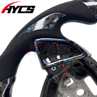 Accessoires intérieurs pour Chevrolet Camaro SS RS LT1 ZL1 1LE, volant personnalisé en fibre de carbone LED pour Corvette C7 Stingray