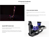 Conspit Racing Simulator H3 Series Frein à main hydraulique pour drift, insertion directe, compatible Fanatec Base PS5/PC, périphérique de jeu de simulation R