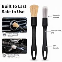 Ensemble de brosses de nettoyage à poils doux pour la maison, multi-usages, pour éliminer la poussière des interstices, des claviers et des espaces restreints, nettoyage en profondeur