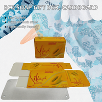Boîte cadeau pour petit savon personnalisée, boîte rigide écologique, carton recyclable, emballage pour supermarché, revêtement UV, impression recto-verso