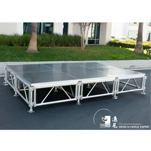 collapsible stage concert staging truss roof stages