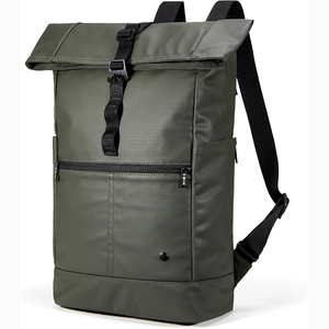 Échantillon gratuit Sac à dos antivol à enroulement en cuir TPU de luxe imperméable pour ordinateur portable, idéal pour les voyages et l'école - Product Image 5