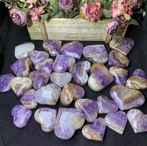 Venta al por mayor de alta calidad Gua Sha piedra masajeador privado Laber amatista cuarzo Guasha cara piedra Gua Sha <span class=keywords><strong>Jade</strong></span> para la salud Facial - Product Image 5