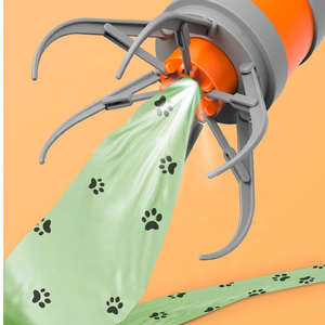 Raccoglitore di plastica eco-friendly ad alta resistenza per cacca di cane sostenibile Pet <span class=keywords><strong>Pooper</strong></span> Potty Picker con sacchetti di cacca per uso domestico - Product Image 3