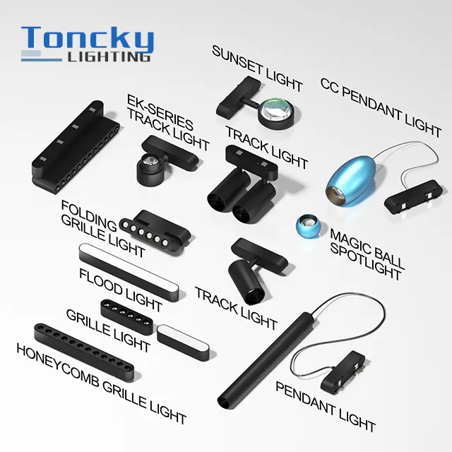 Magnete Rail System10w18w27w Cob intelligente dimmerabile Led pista magnetica luce