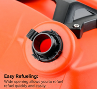 Tanque de Reserva de Combustible LinQ de 29L para Moto Acuática Sea-Doo, IP67 Impermeable, Apilable, Anticolisión