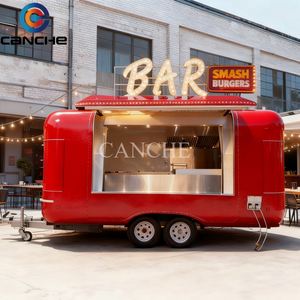 Machine à crème glacée mobile, machines à en-cas personnalisées, acier inoxydable, restauration rapide, flux d'air, camion de nourriture - Product Image 5