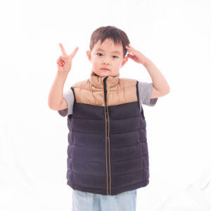 OEM/ODM <span class=keywords><strong>gilet</strong></span> <span class=keywords><strong>sans</strong></span> manches à carreaux pour bébé automne hiver manteau pour tout-petits avec <span class=keywords><strong>fourrure</strong></span> chaude <span class=keywords><strong>gilet</strong></span> pour enfants - Product Image 4